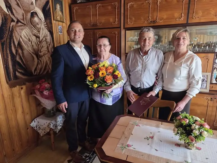 70 lat temu powiedzieli sobie „tak”. Maria i Stanisław świętują Kamienne Gody