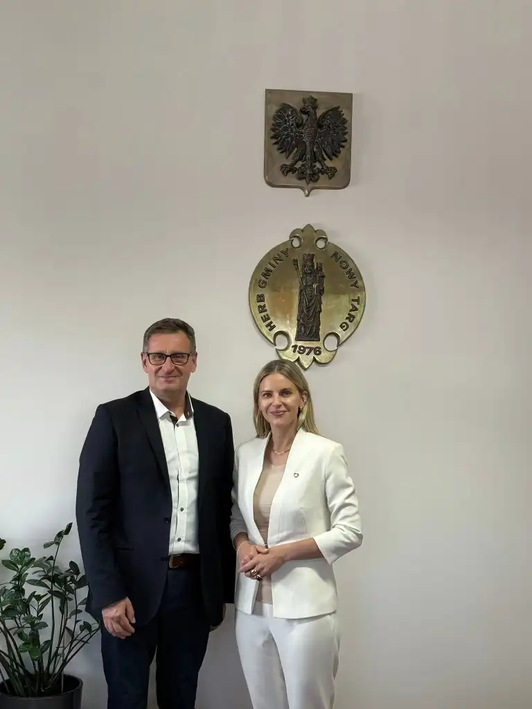 Minister Aleksandra Gajewska z wizytą w Gminie Nowy Targ