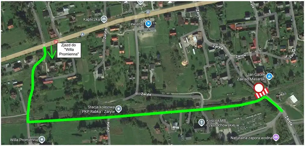 Przejazd kolejowy w Zarytem zamknięty na trzy dni. Zobacz trasę objazdu