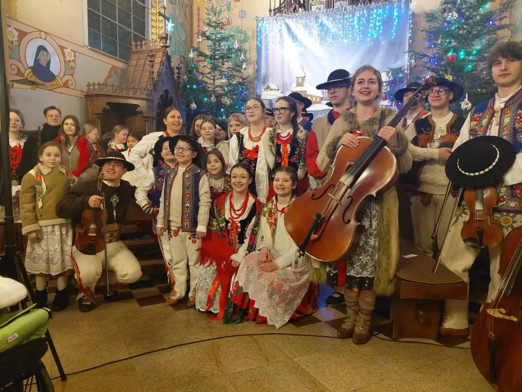 Wigilijna noc w Szczawnicy. Modlitwa i muzyka Pienin w kościele św. Wojciecha