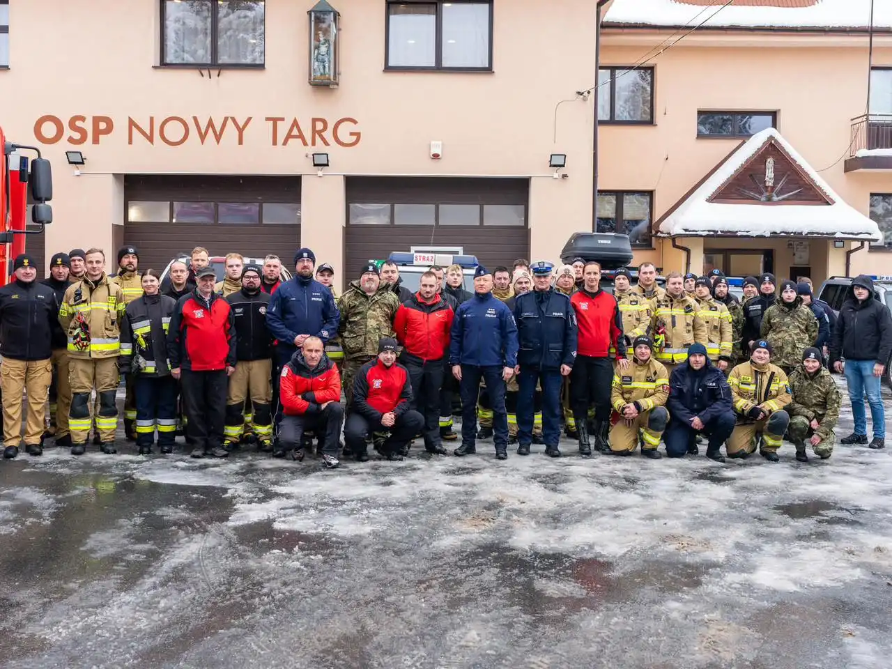 Razem dla bezpieczeństwa. Ćwiczenia służb w Długiej Polanie