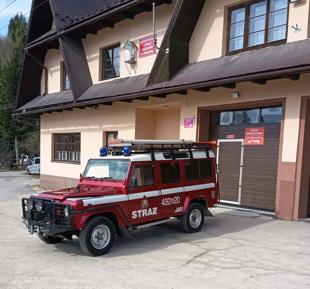 Nowy wóz dla OSP Obidowa. Wzmocnienie bezpieczeństwa mieszkańców