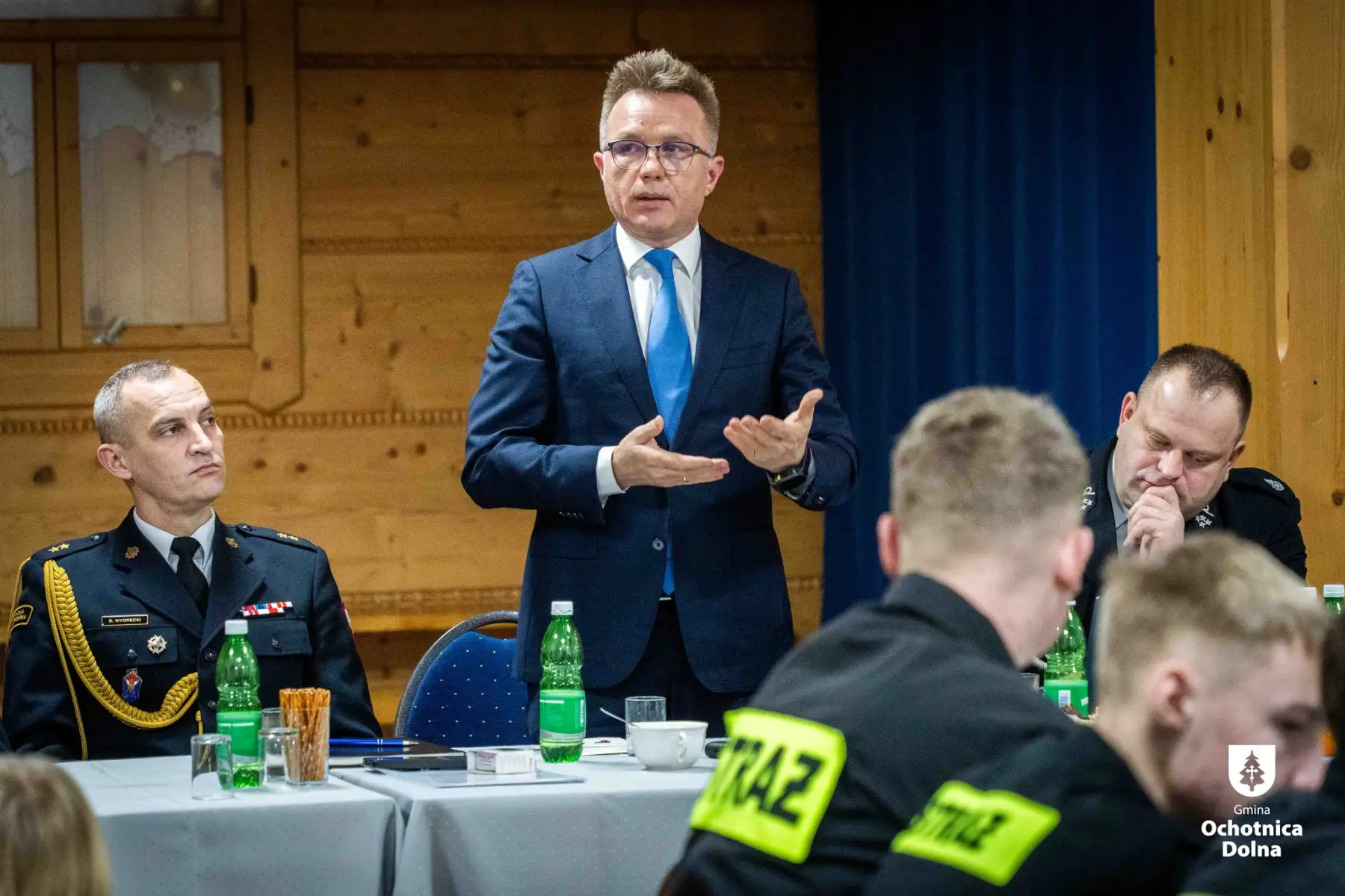 Nowy Zarząd OSP Ochotnica Górna z energią młodych druhów