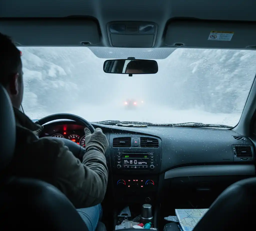 Zawieje i zamiecie śnieżne nad Tatrami. Trudne warunki na drogach