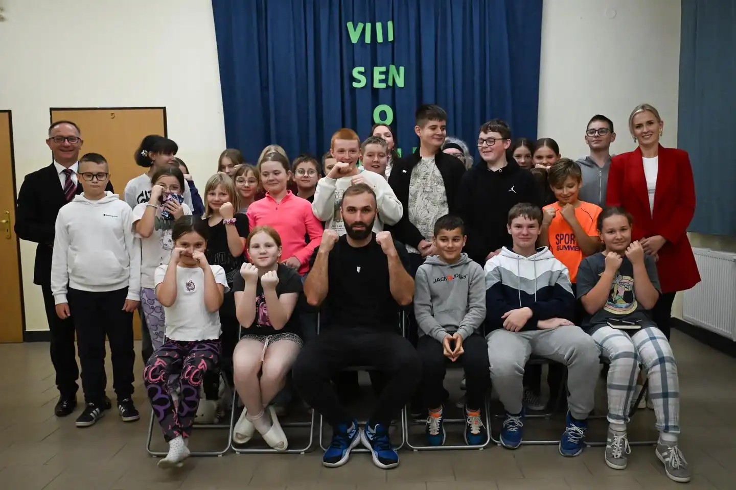 Uczniowie z Suchego spędzili noc w szkole z wyjątkowymi gośćmi