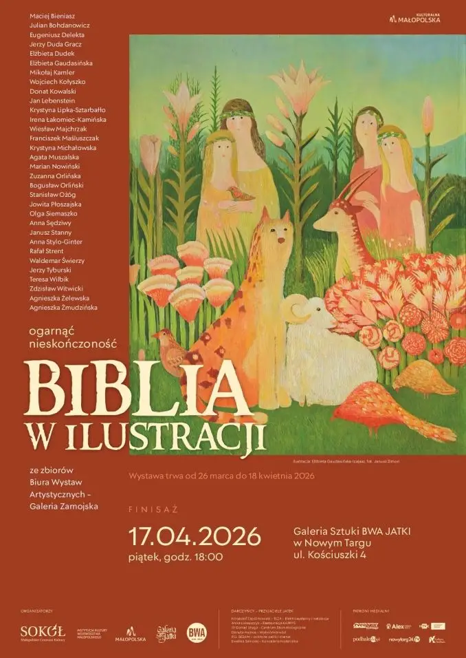 Ilustracje biblijne w BWA JATKI w Nowym Targu