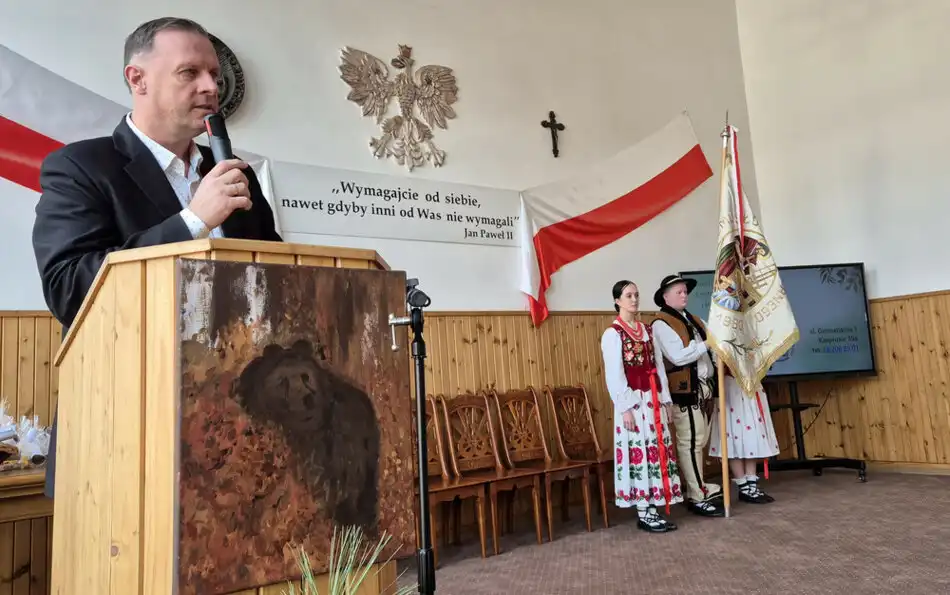 Pasowanie na rzemieślników w Branżowej Szkole w Zakopanem