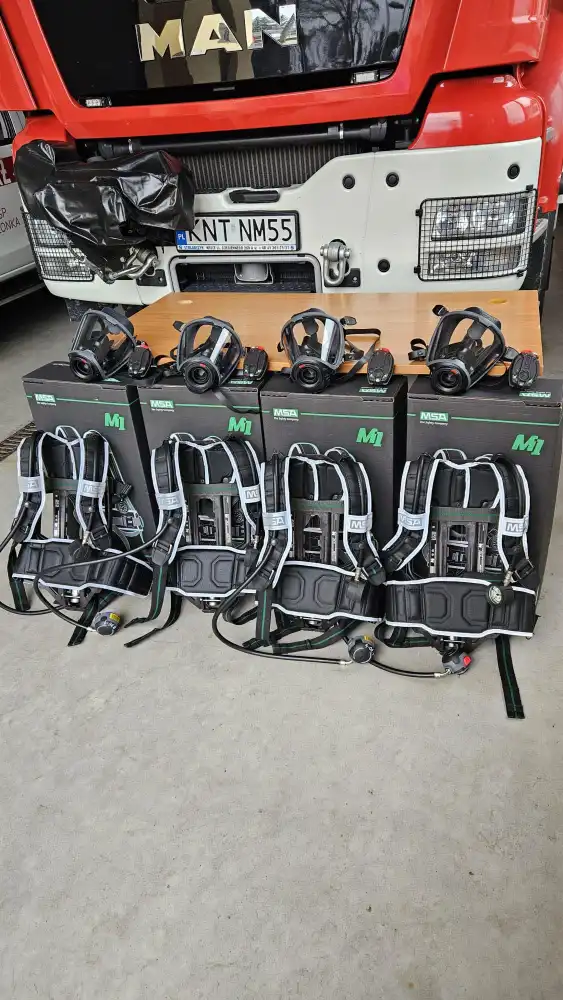 Strażacy z Jabłonki z nowoczesnym wyposażeniem ratowniczym