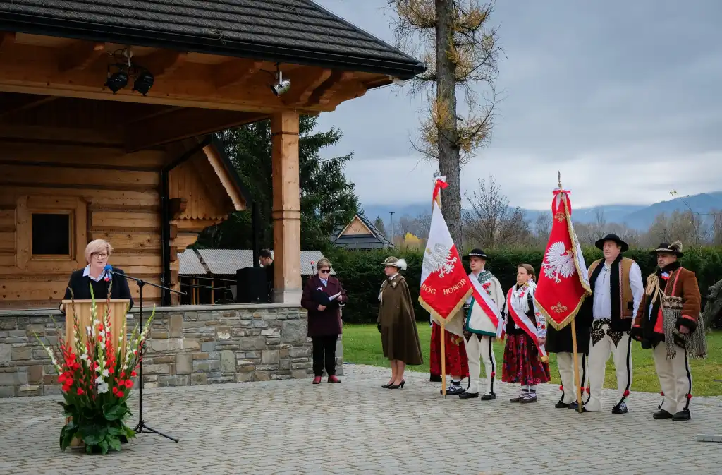 Powiatowe obchody Dnia Niepodległości w Poroninie