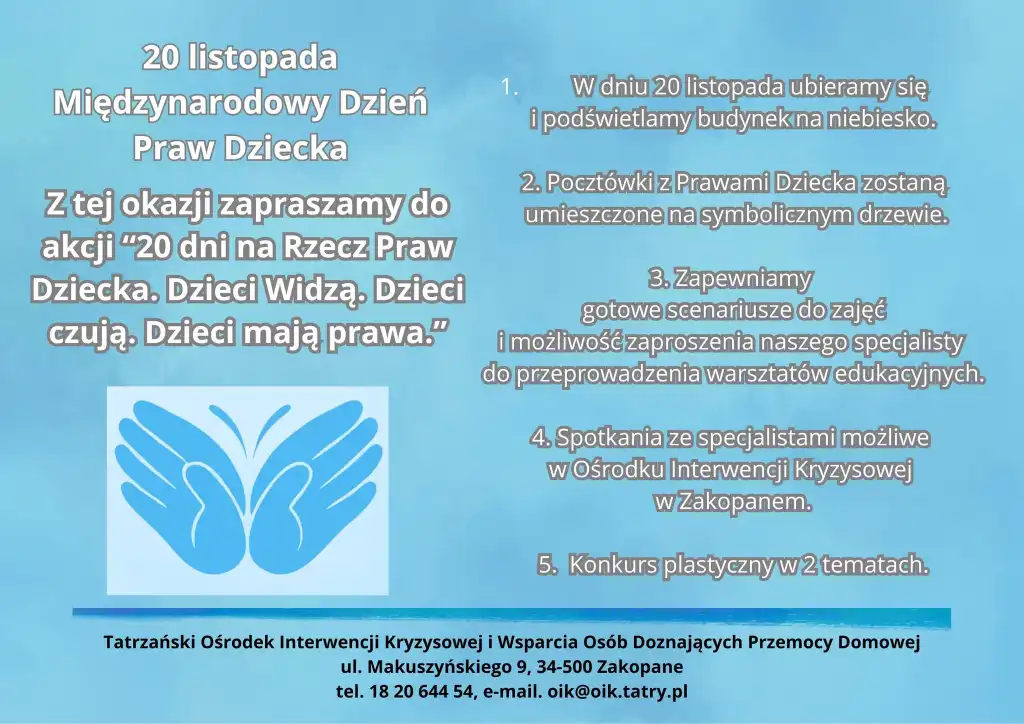 20 dni dla praw dziecka w Zakopanem. Akcja, która uczy i angażuje