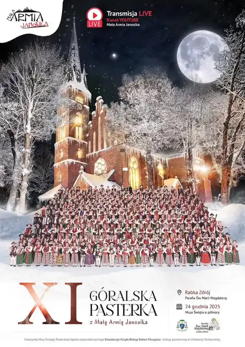 Góralska Pasterka w Rabce Zdroju po raz jedenasty