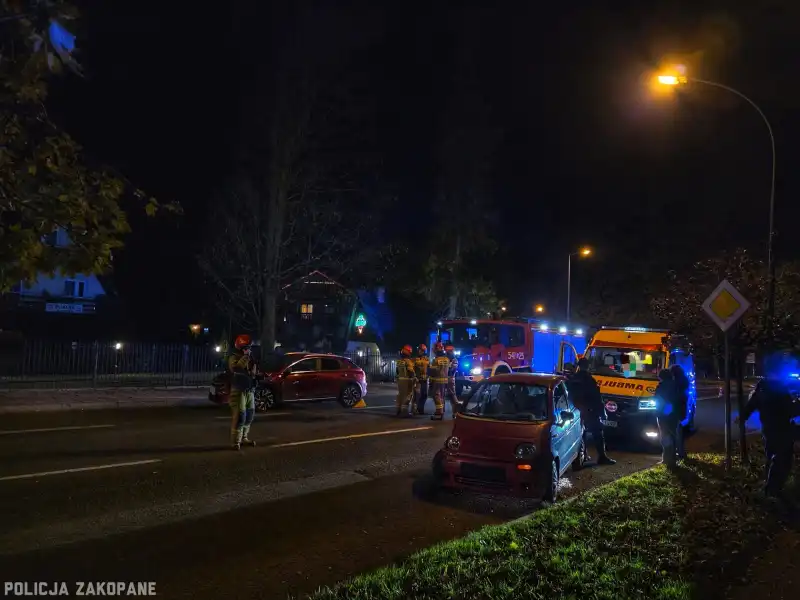 Zakopane: Chwila nieuwagi 74-latka i Zamoyskiego zablokowane