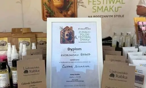 Cukierki z rabczańską solanką nagrodzone. Nietypowy smak Rabki doceniony w Małopolsce