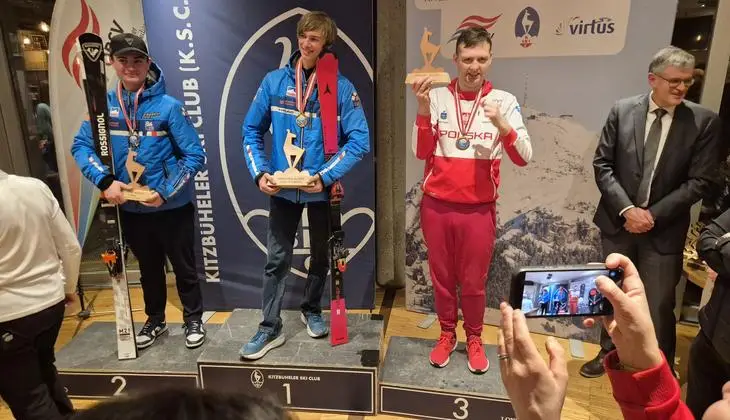Alpejczycy z Handicap Zakopane wśród najlepszych w Kitzbühel