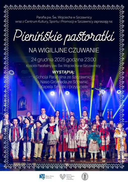 Wigilijna noc w Szczawnicy z modlitwą i góralską muzyką