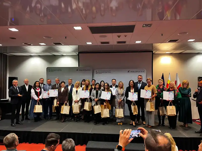 Finałowa gala w Krakowie: Szaflary wyróżnione w konkursie edukacyjnym