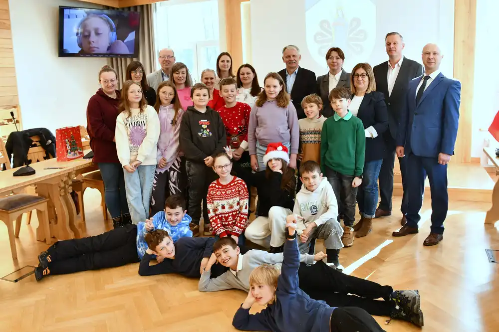 Czwartoklasiści z Białego Dunajca z wizytą w Starostwie Powiatowym