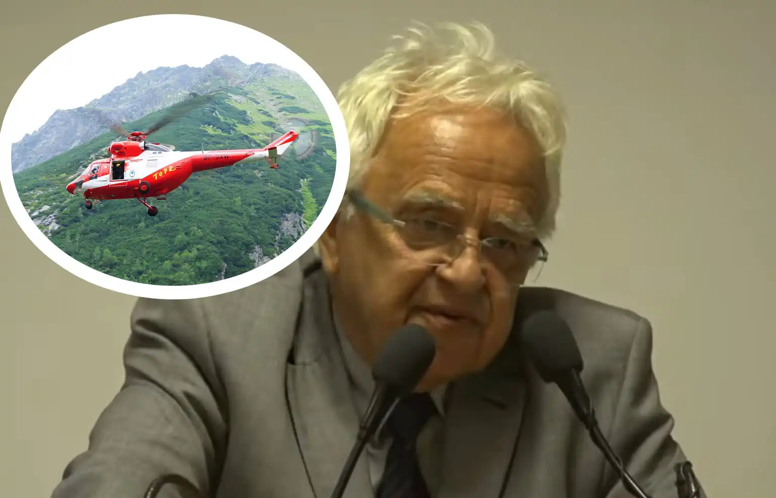 Radny Solik podnosi temat helikoptera Sokół i awarii