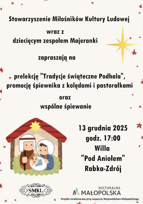 Świąteczne kolędowanie w Willi „Pod Aniołem” w Rabce-Zdroju