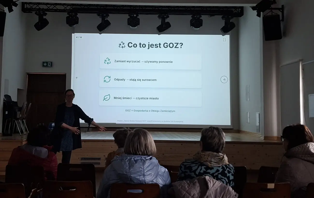 Seniorzy z Krościenka uczą się, jak ratować środowisko i zmieniać codzienność