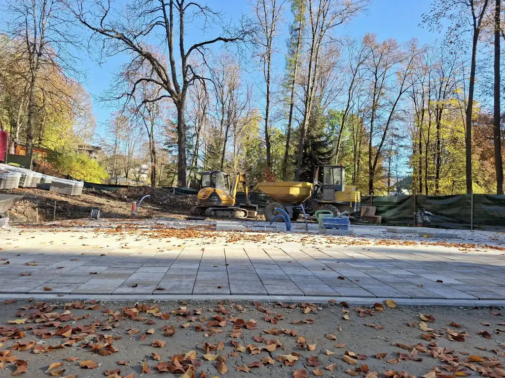 Inwestycja w Szczawnicy nabiera tempa dzięki dotacji z Małopolski. Tężnia solankowa w Parku Dolnym