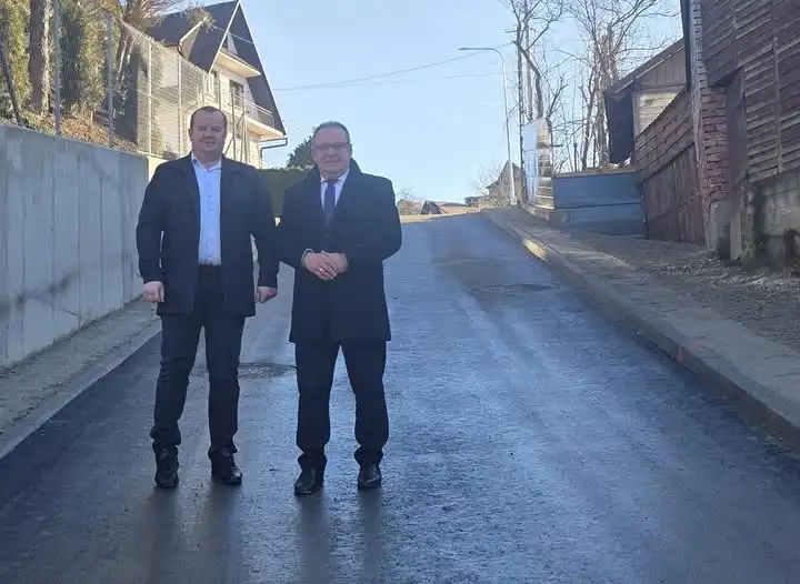 Kolejna zakończona inwestycja drogowa  w Gminie Krościenko nad Dunajcem