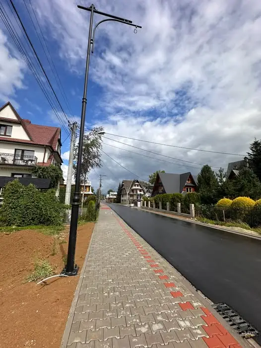 Białka Tatrzańska: remont ulic Pod Grapą i Grapa na finiszu. Wkrótce kierowców czekają ostatnie prace