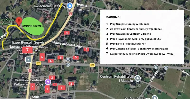 Jabłonka: w niedzielę zmiana organizacji ruchu. Kierowcy muszą uważać