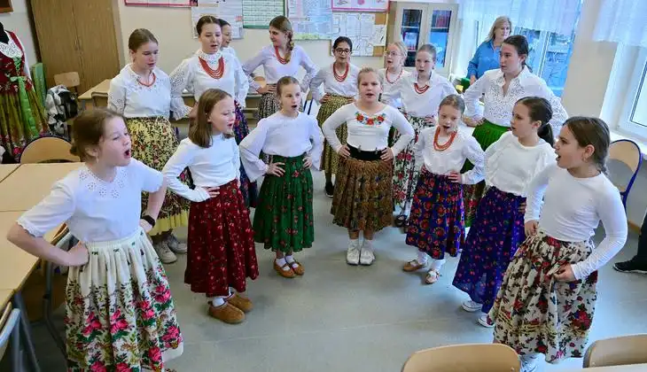 Folklor w szkolnych murach, warsztaty regionalne na Olczy