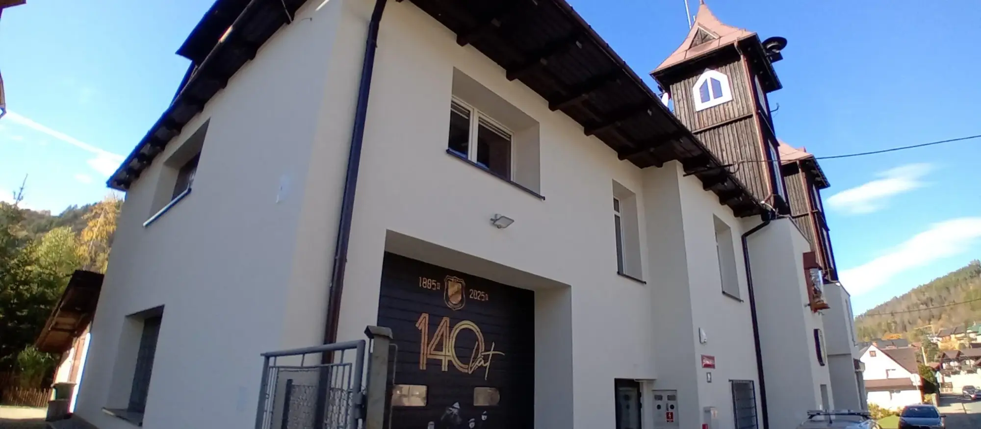 Remiza OSP w Szczawnicy po dużej modernizacji