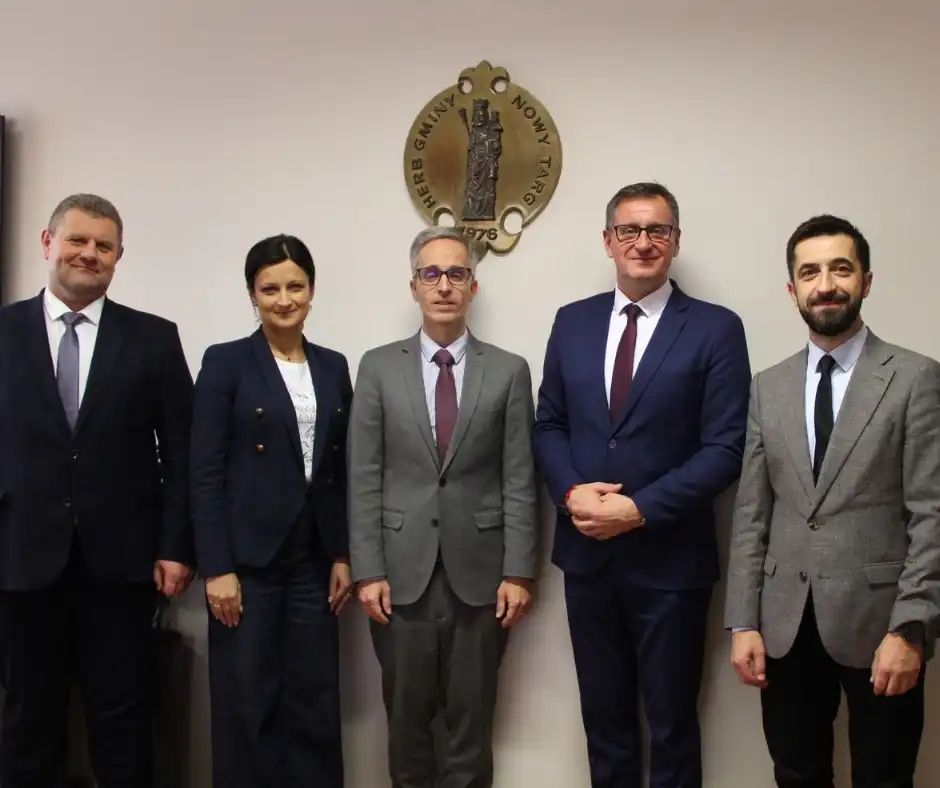 Zastępca Ambasadora Słowacji z wizytą w Urzędzie Gminy Nowy Targ