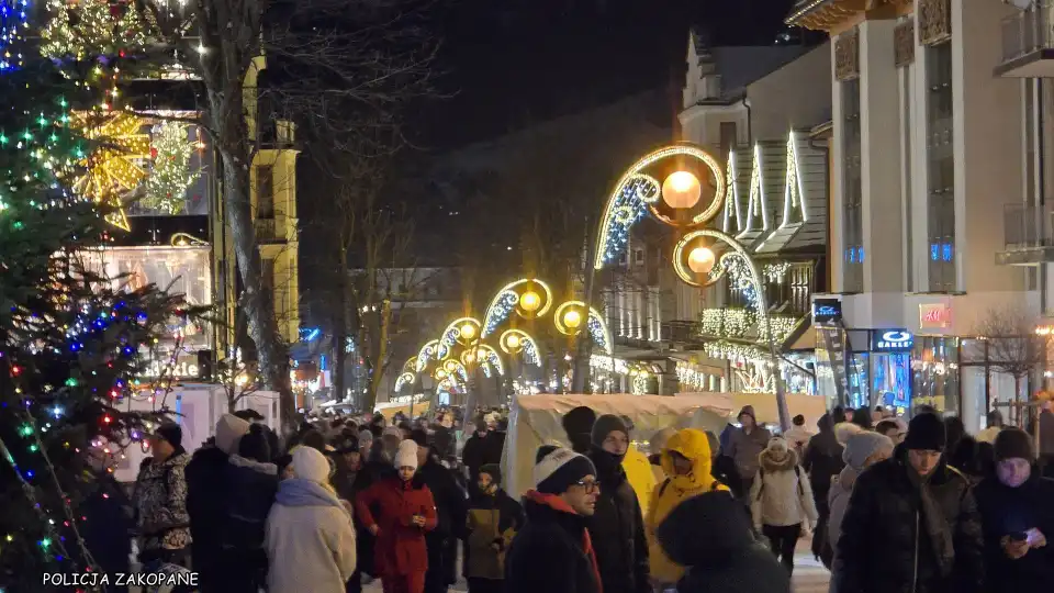 Święta w Zakopanem: interwencje, zagubione dzieci i kontrola bezpieczeństwa