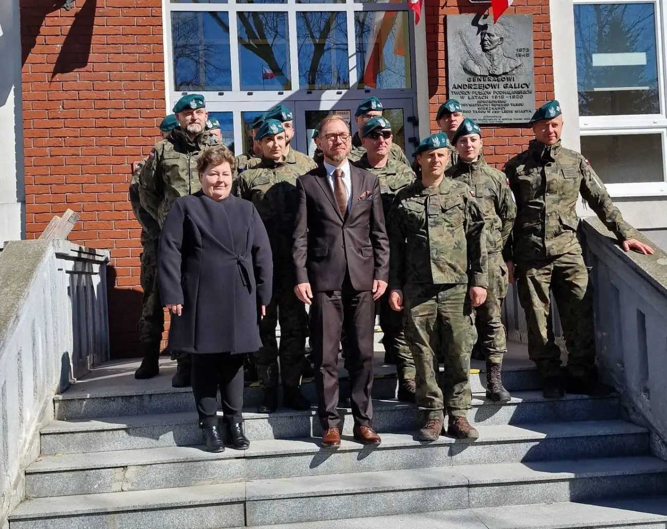 Delegacje 21 Brygady w Nowym Targu. Były uroczystości i zwiedzanie