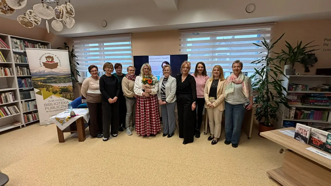 Wyjątkowy wieczór w Kluszkowcach. Maria Gąsienica Zawadzka spotkała się z czytelnikami