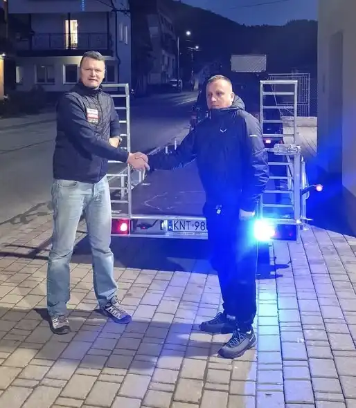 Nowa przyczepa dla OSP Szczawnica