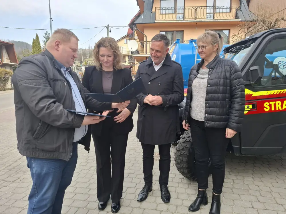 Wysychające studnie zmieniają priorytety w Szczawnicy. Nowy sprzęt i inwestycje w wodę