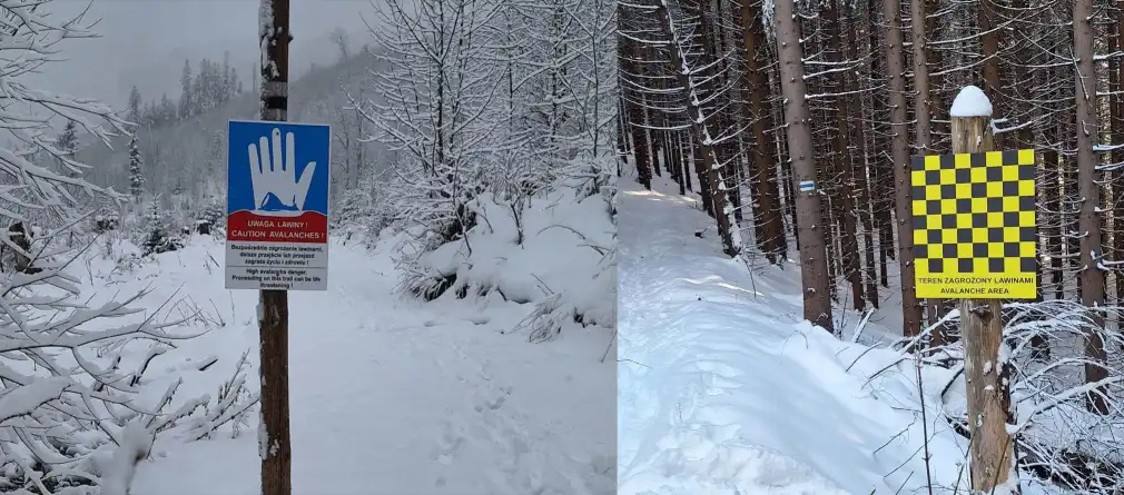 Dwie tablice, które ratują życie w Tatrach. Znasz ich znaczenie?