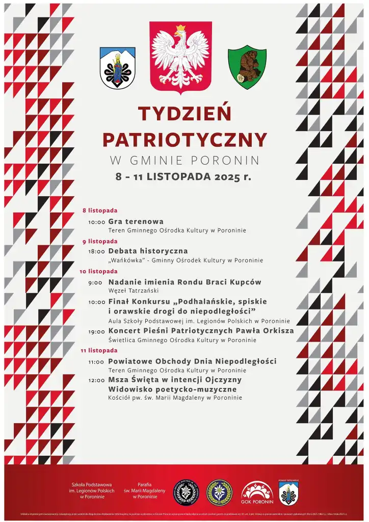 Narodowe Święto Niepodległości w Poroninie