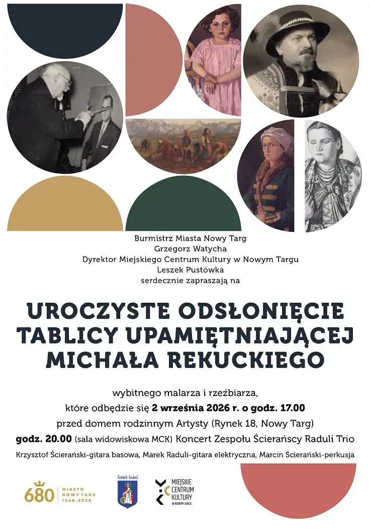 Nowy Targ upamiętni Michała Rekuckiego. Tablica stanie przed jego rodzinnym domem