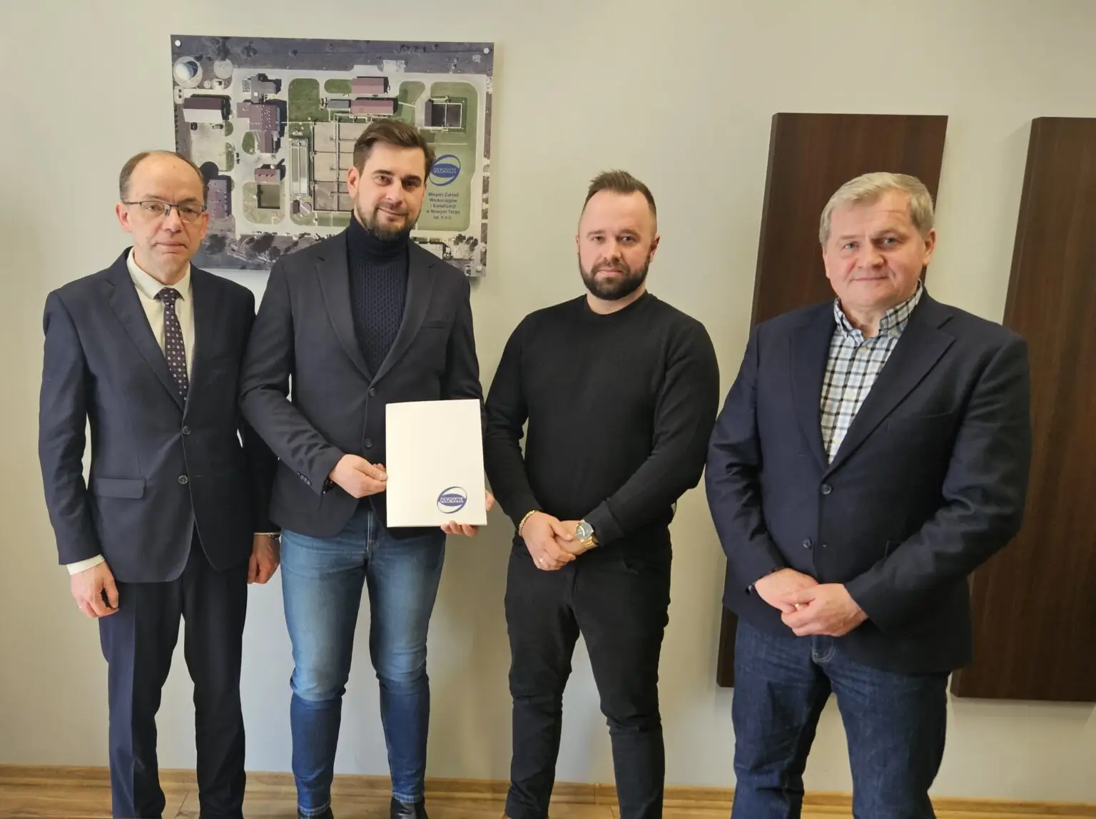 Nowy budynek przy oczyszczalni. Podpisano umowę na kolejną inwestycję