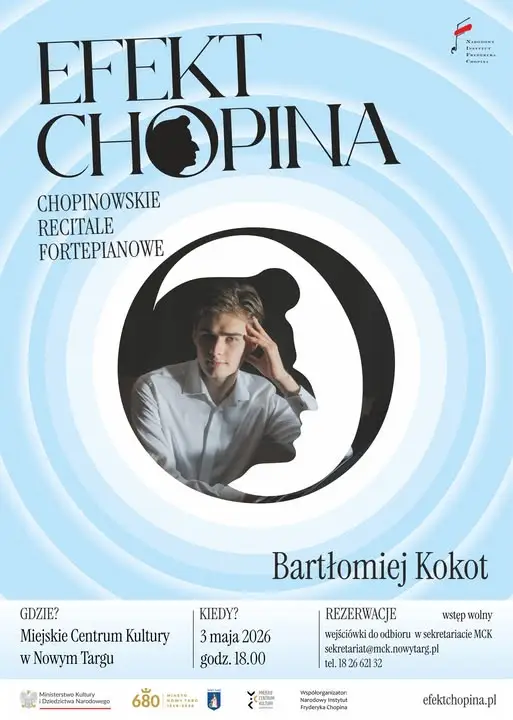 „Efekt Chopina” w MCK. Wyjątkowy recital już 3 maja