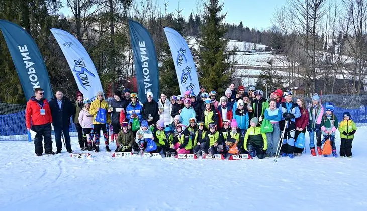 Slalom gigant dla najmłodszych. Emocje na stoku Suche-Ski