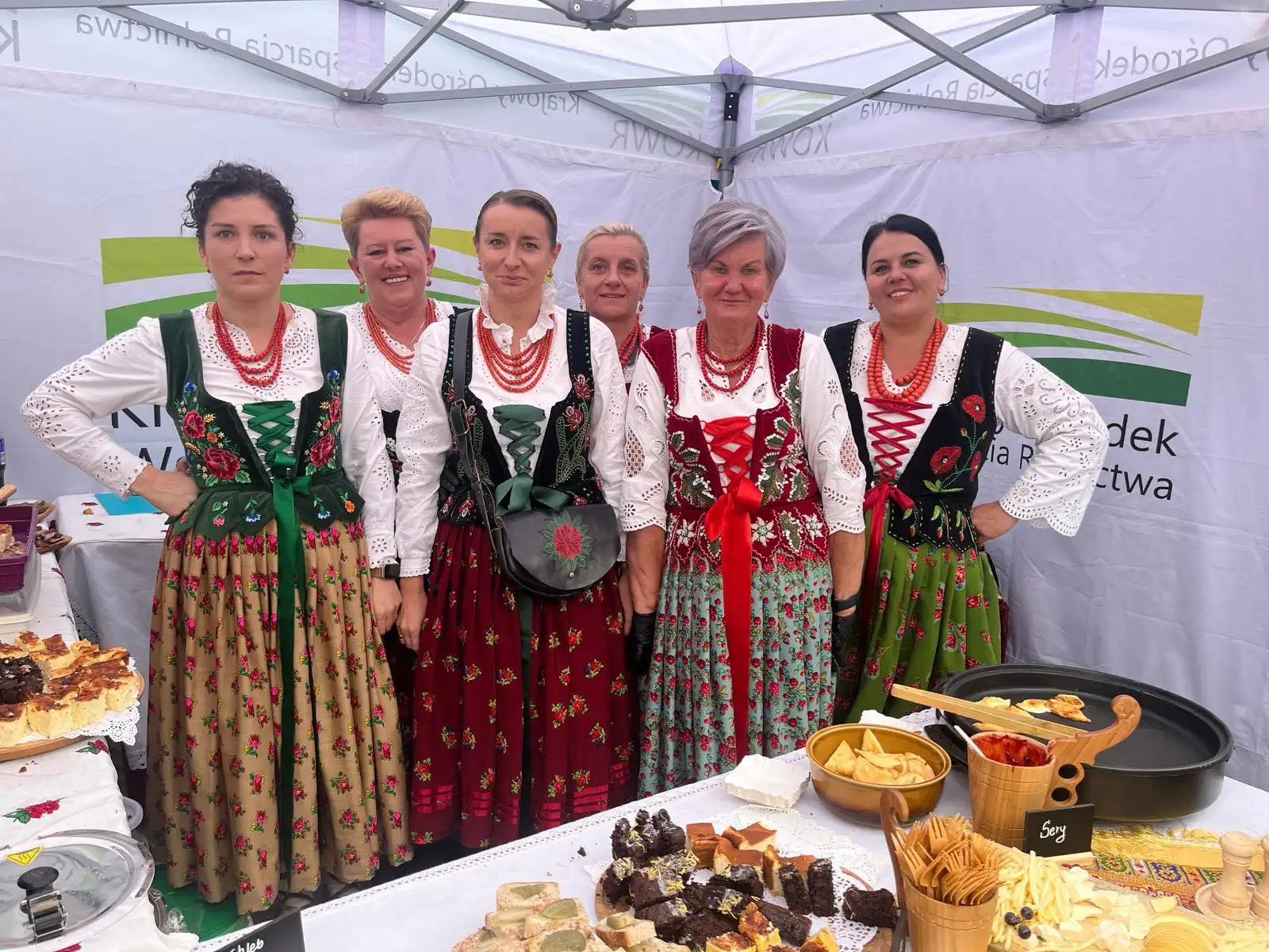 KGW Kluszkowce na Dożynkach w Spale – region na ogólnopolskiej scenie