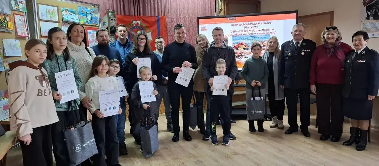 Konkurs plastyczny OSP: znamy zwycięzców etapu gminnego