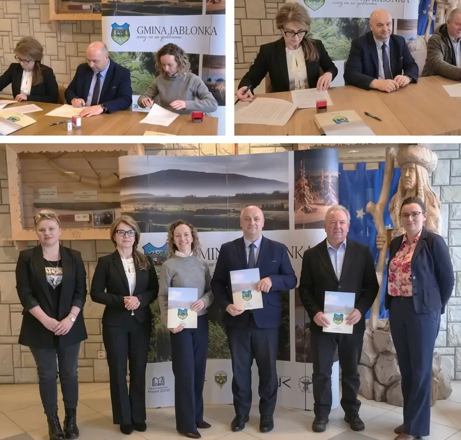 Nowe umowy geodezyjne w gminie Jabłonka podpisane