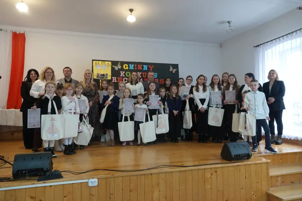 Finał Gminnego Konkursu Recytatorskiego. Tylmanowa zabrzmiała poezją
