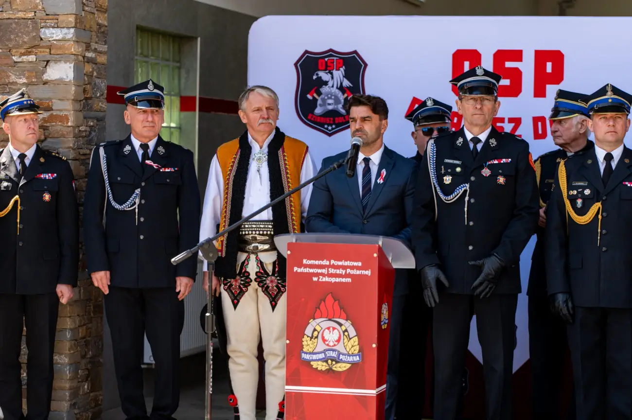 Ważna inwestycja dla gminy Kościelisko. OSP Dzianisz Dolny z nową siedzibą
