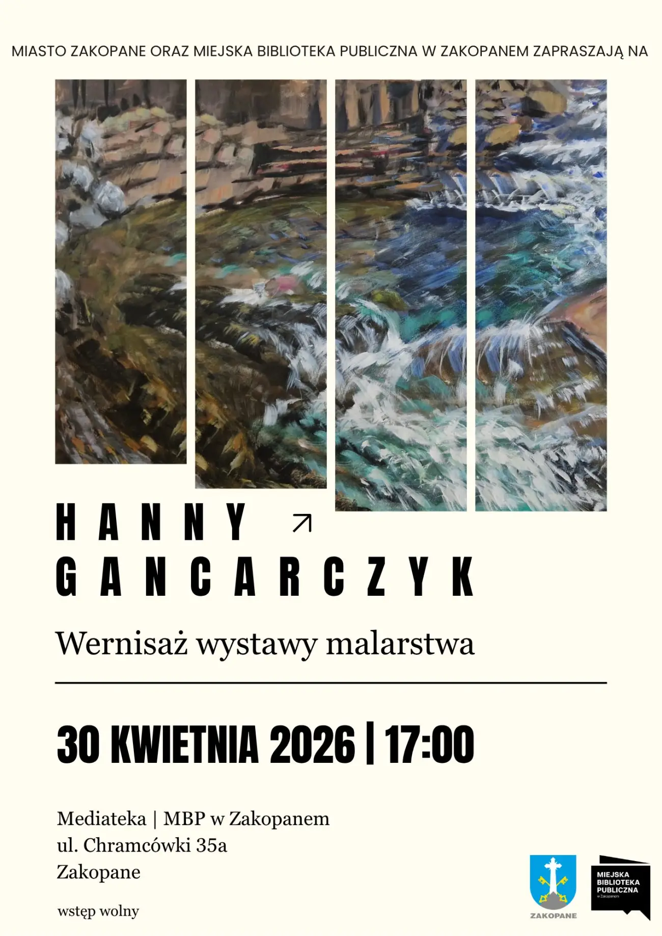 Na granicy emocji. Wernisaż Hanny Gancarczyk w Zakopanem