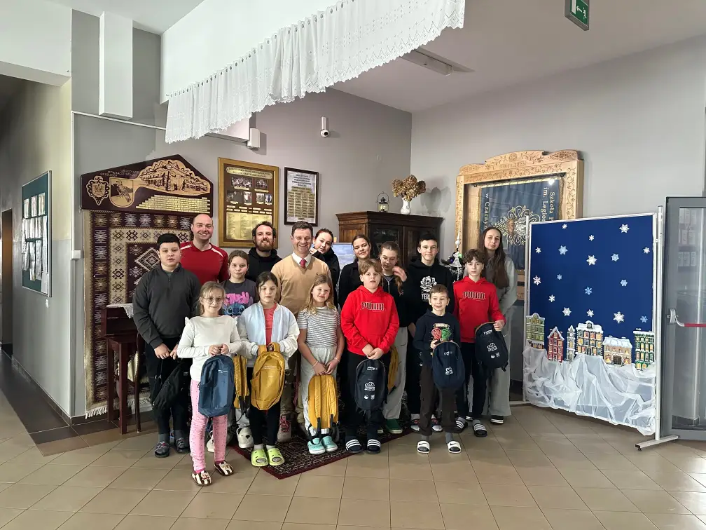 Czarny Dunajec gości młodych biatlonistów z Niemenczyna