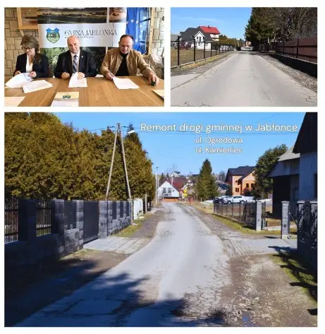 Nowe lampy i remonty ulic. Gmina Jabłonka rozpoczyna kolejne zadania